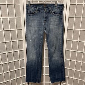 7 for all Mankind Original low-rise Bootcut (2007) Jeans, Size 27 (4), Medium wa
